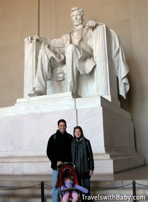 PhotoFave-DC-Lincoln-memorial-with-baby DC with baby at the Lincoln Memorial