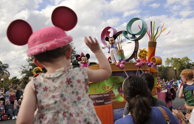 toddler at Walt Disney World
