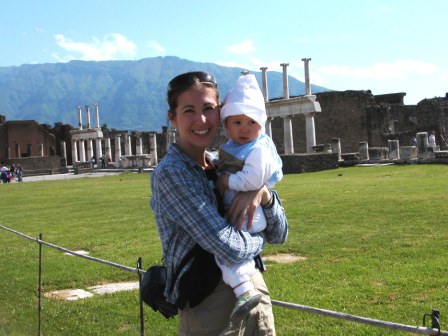 Pompeii with Baby