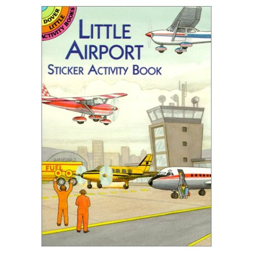 the little airport sticker activity book keeps kids happy